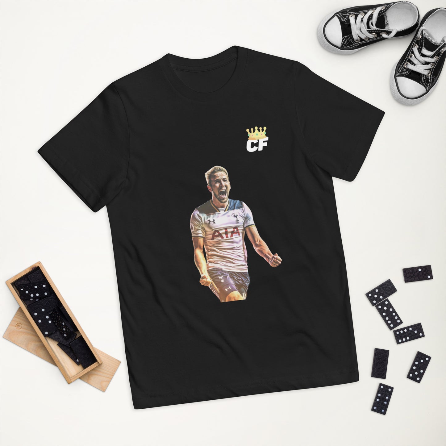 Youth Harry Kane Coldest Football Short Sleeve T-Shirt